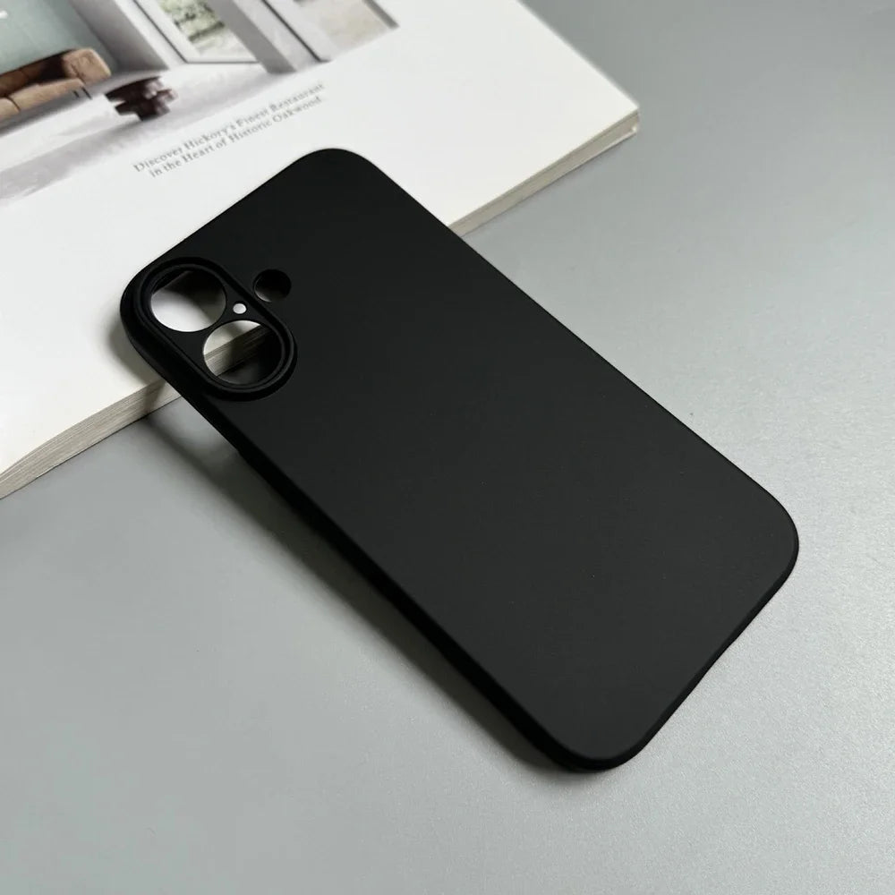 Minimal Matte Silicone iPhone Case – Mobizzio