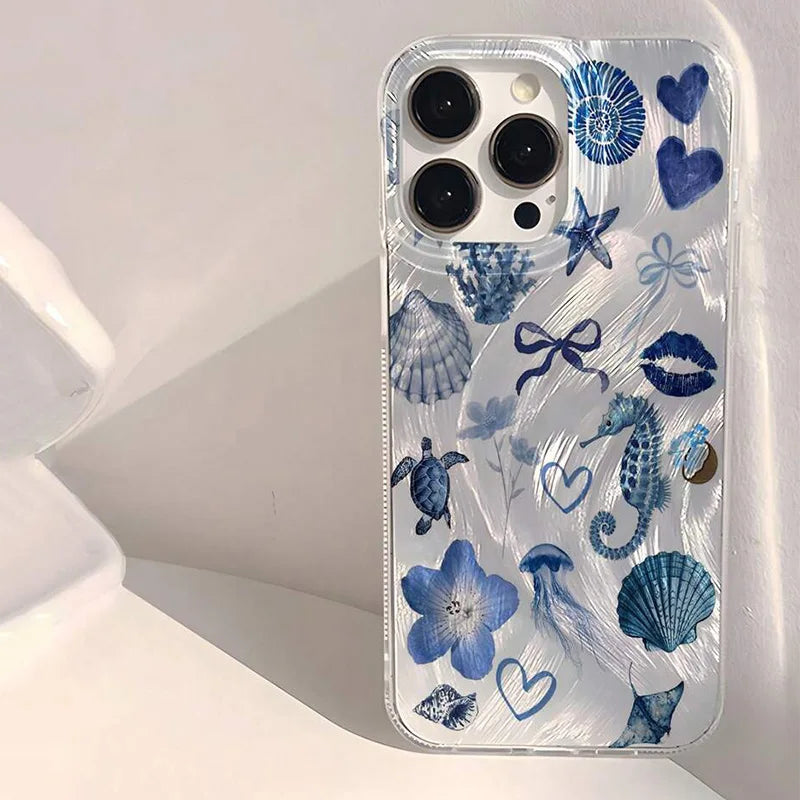 Cute Pink Starfish Jellyfish Phone Case – Mobizzio