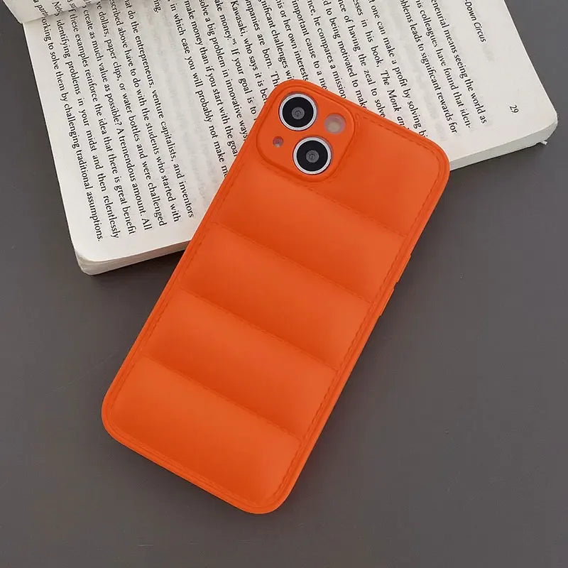 Puffer Style Luxury iPhone Case – Mobizzio