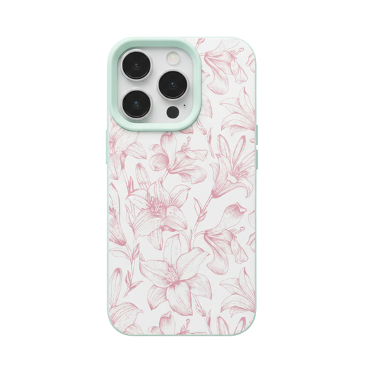 Delicate Floral Line Art iPhone Case – Mobizzio