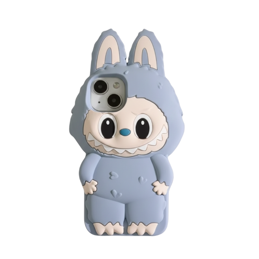 3D Cartoon Character iPhone Case with Lanyard – Mobizzio