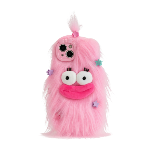Cute Plush Monster Style iPhone Case – Mobizzio
