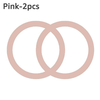 2Pack for Magsafe Magnetic Plate Ring Universal Metal Sticker Support Wireless Charger Metal Plate Sheet for Magnet Car Holder