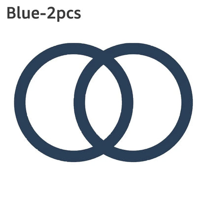 2Pack for Magsafe Magnetic Plate Ring Universal Metal Sticker Support Wireless Charger Metal Plate Sheet for Magnet Car Holder