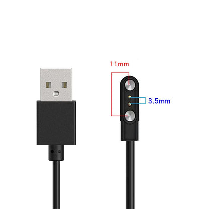 2 pins 4pins Smartwatch Dock Charger Adapter USB Charging Cable Cord for Adult/Kids Smart Watch Power Charge Wire Accessories