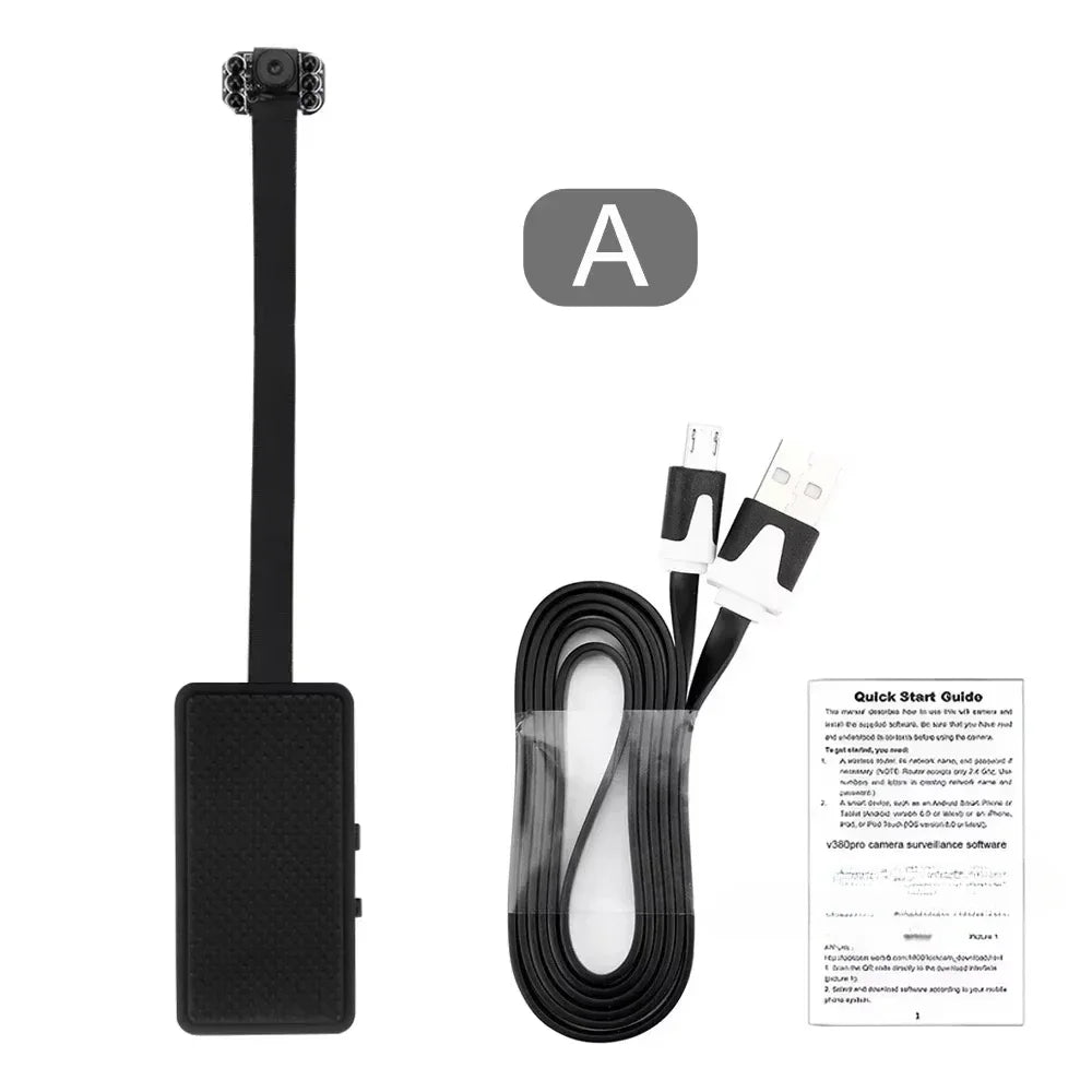 HD 1080P WiFi Camera DIY Small Camera Mini Cam Infrared Night Vision Motion Detection Support Remote View P2P Micro Webcam