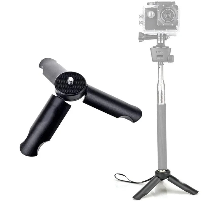 Portable Mini Tripod Small Phone Tripod for iPhone/Android Pocket Selfie Stick Handle Grip for GoPro insta360 DJI Action Camera