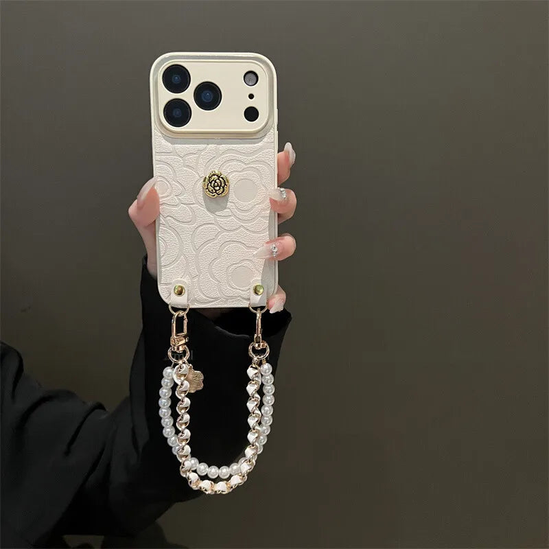 Elegant Floral Embossed iPhone Case – Mobizzio