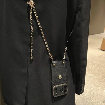 Elegant Floral Embossed iPhone Case – Mobizzio