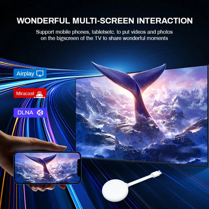 U11 TV Stick Android 14 TV Box H313 Wifi BT5 smart TV 2.4G 5G 4K HD smart TV BOX Voice Remote Set TOP Box