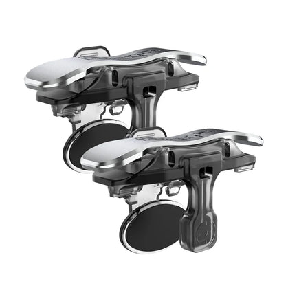 X8 Mobile Game Trigger For PUBG Phone Gaming 6 Finger Trigger Sensitive Shoot Phone Game Trigger L1 R1 Aim Keys Game Controller