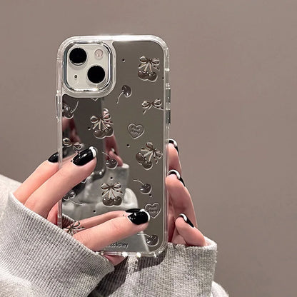 Cute Bow Mirror Finish iPhone Case – Mobizzio