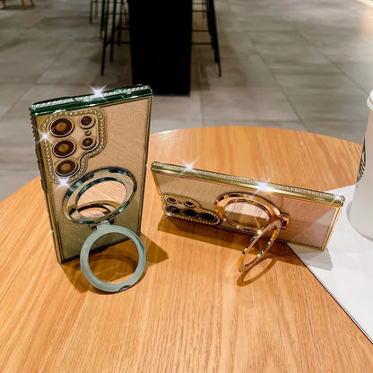 Luxury Diamond Clear Glitter MagSafe Phone Case – Mobizzio