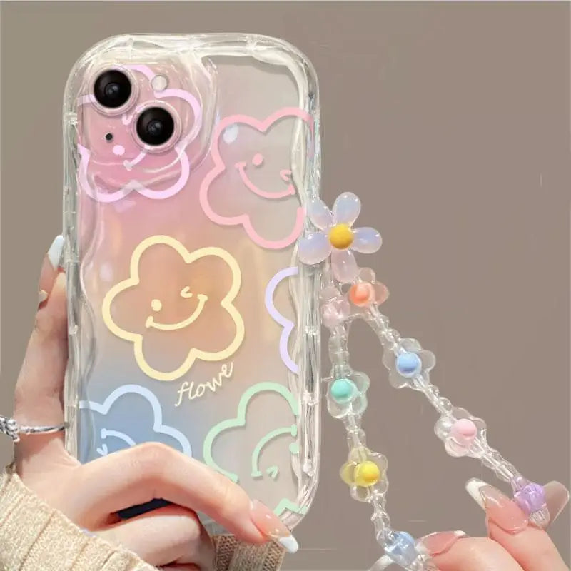 Floral Flower Bracket Phone Case – Mobizzio