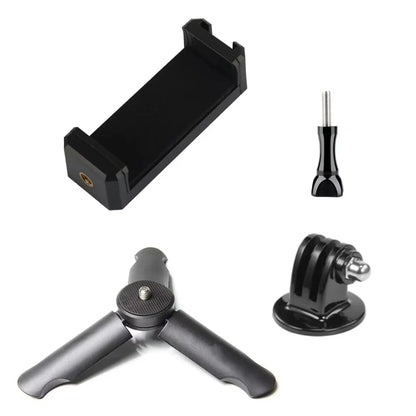 Portable Mini Tripod Small Phone Tripod for iPhone/Android Pocket Selfie Stick Handle Grip for GoPro insta360 DJI Action Camera
