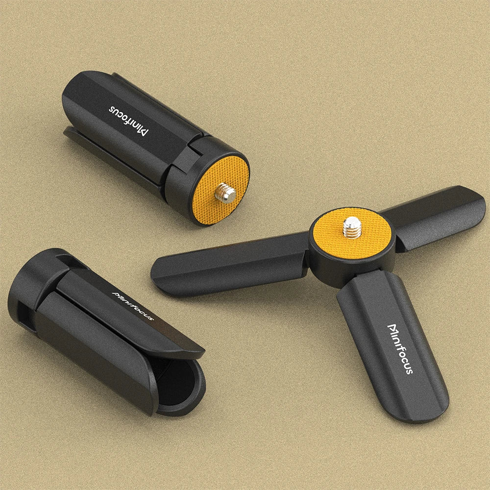 Portable Mini Table Tripod Stand Desk Tripod with 1/4'' Screw for Gopro Camera Video Vlog Grip Panel Ring Light Phone Gimbal