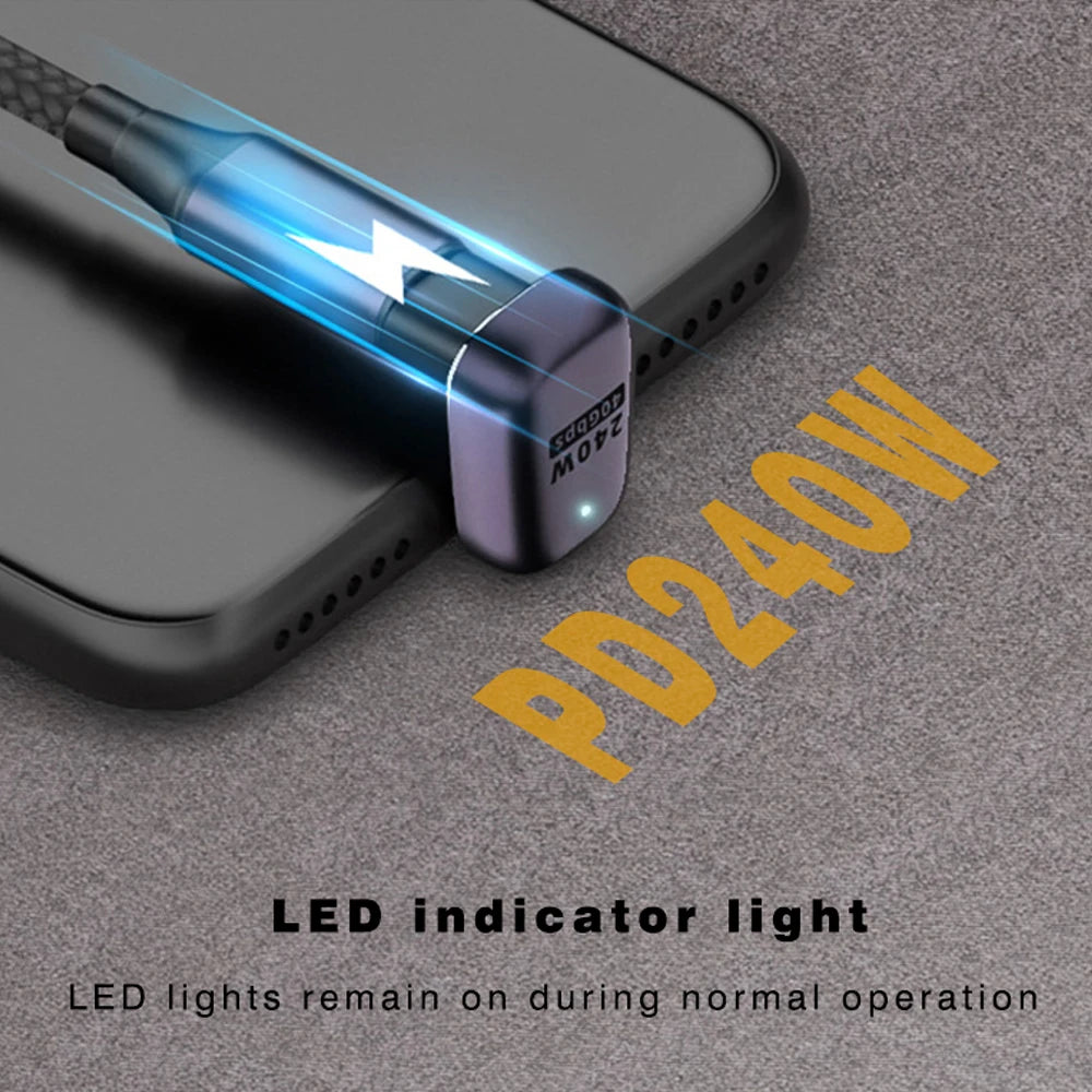 UGOURD USB4 Adapter USB C To USB C Thunderbolt 3/4 40Gbps OTG Extension Cable Adapter Type C Male To Female Converter For Laptop