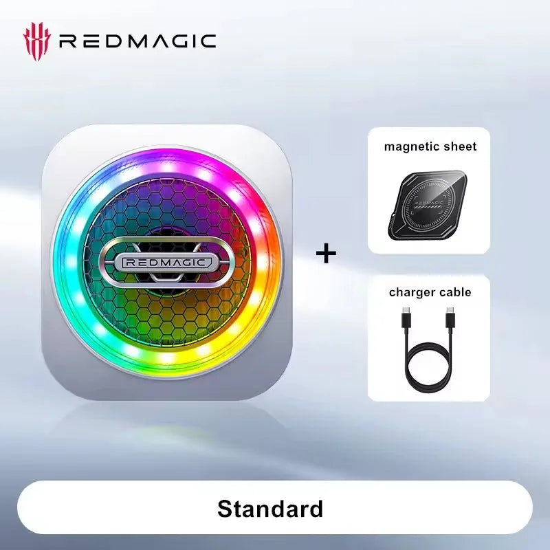 6 PRO Liquid Cooler Phone 30W Power Magnetic Cooling Fan Game Live Streaming For RedMagic 10Pro Honor Magic7 Pro iPhone Android