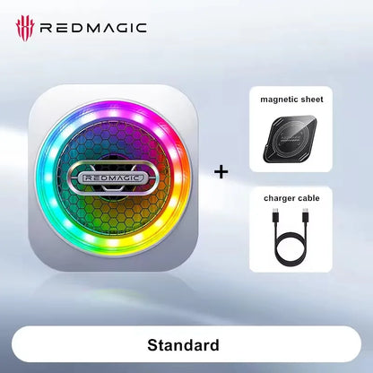 6 PRO Liquid Cooler Phone 30W Power Magnetic Cooling Fan Game Live Streaming For RedMagic 10Pro Honor Magic7 Pro iPhone Android