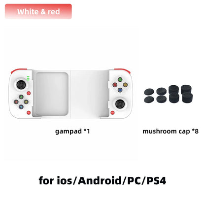 D3 Mobile Gamepad For Android ios Phone Game Controller Bluetooth-Compatible For Switch Control Stretch Joystick with Macro