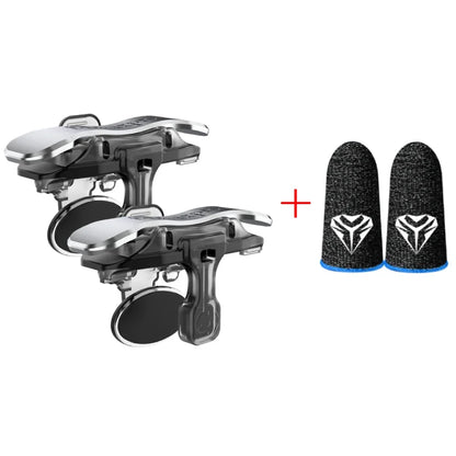 X8 Mobile Game Trigger For PUBG Phone Gaming 6 Finger Trigger Sensitive Shoot Phone Game Trigger L1 R1 Aim Keys Game Controller