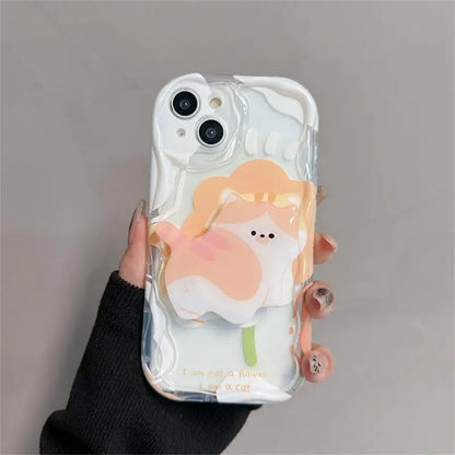 Floral Flower Bracket Phone Case – Mobizzio