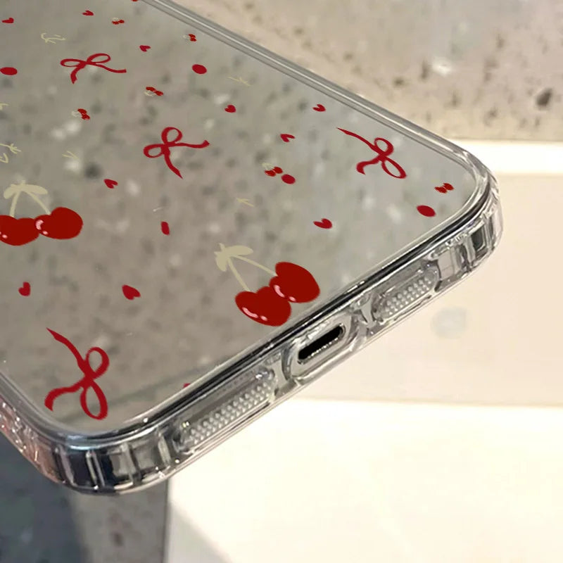 Cute Bow Mirror Finish iPhone Case – Mobizzio