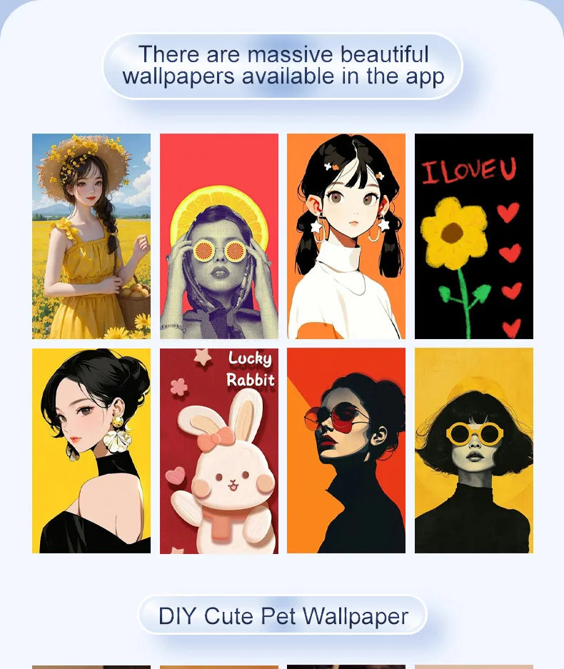 4-Inch NFC E-Ink Screen Phone Case – DIY Smart Cover for iPhone 13/14/15/16 Pro Max