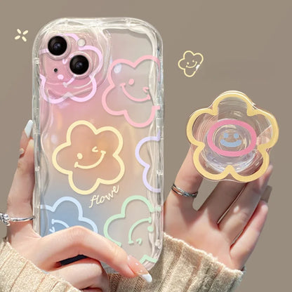 Floral Flower Bracket Phone Case – Mobizzio