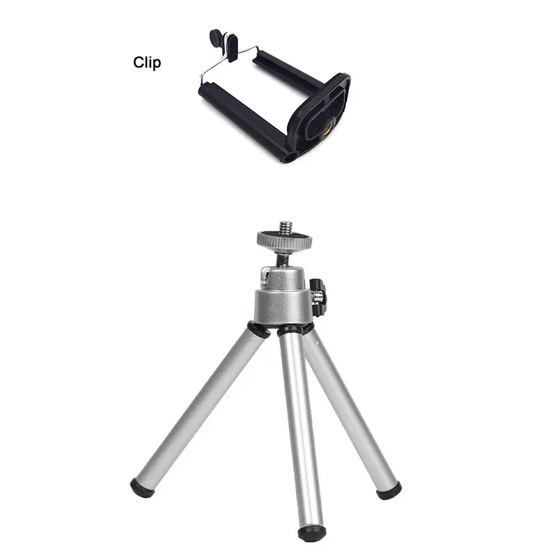 Mini Flexible Tripod 2 Section Stand Holder for Projector Camera Desktop Tripod for Mobile Phone Tripod for Camera