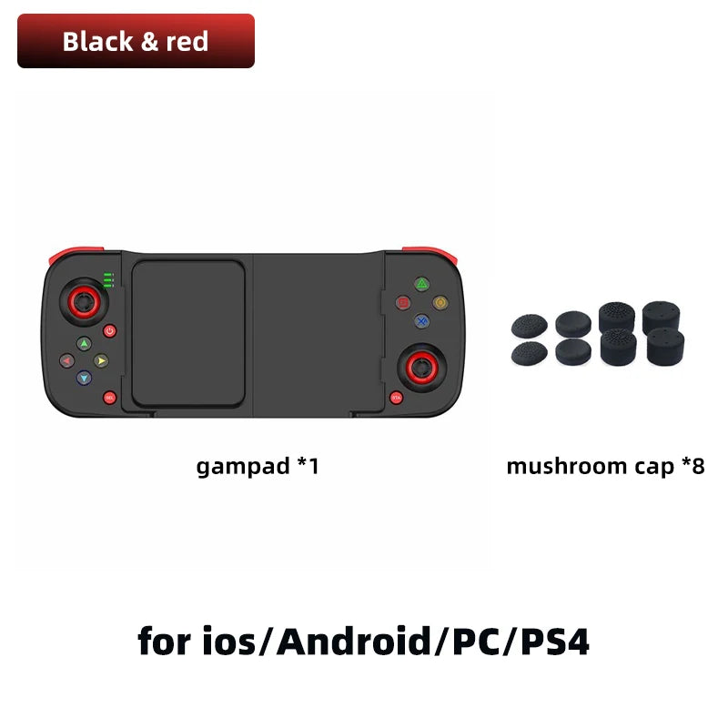 D3 Mobile Gamepad For Android ios Phone Game Controller Bluetooth-Compatible For Switch Control Stretch Joystick with Macro