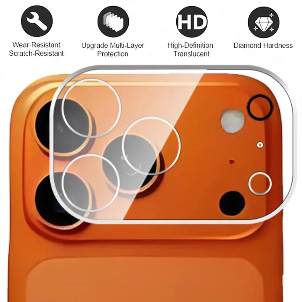 3 Pack Screen Protector for iPhone 17 pro Max + 3 Pack Camera Lens Protector with Installation Frame,Sensor Protection,Dynamic I