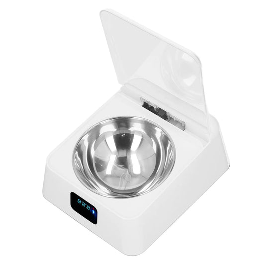 Pet Smart Feeder Induction Lid Opening Rechargeable Dog Cat Feeding Bowl for Small Medium Pet 350ml