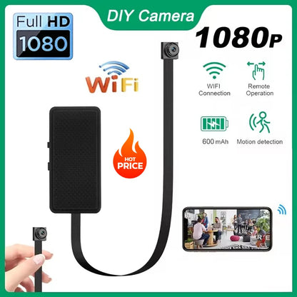 HD 1080P WiFi Camera DIY Small Camera Mini Cam Infrared Night Vision Motion Detection Support Remote View P2P Micro Webcam