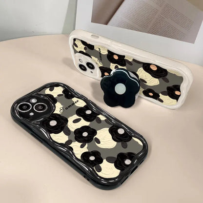 Floral Flower Bracket Phone Case – Mobizzio