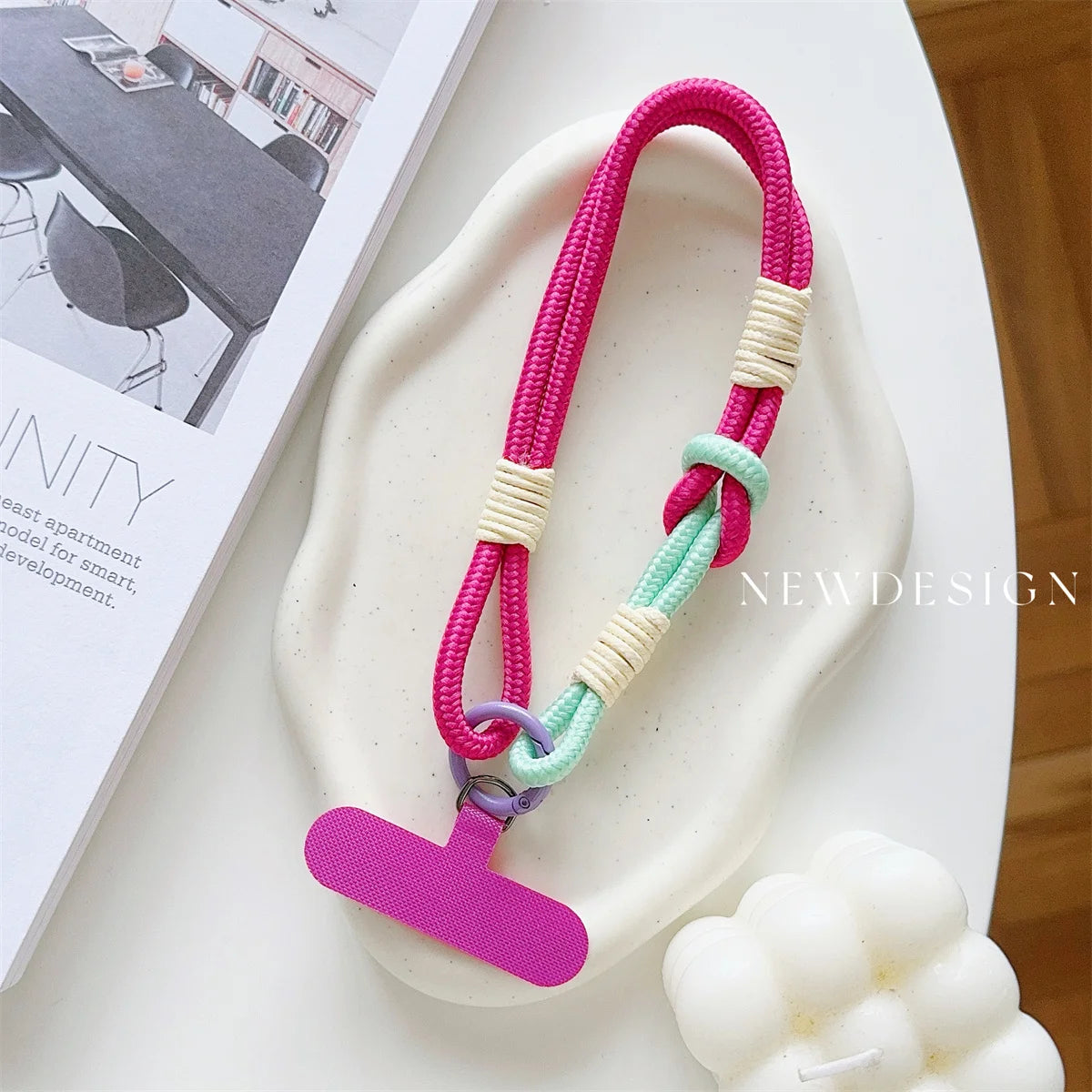 Phone Lanyard Wrist Strap Phone Connection Piece Universal Phone Accessories Anti-Slip and Anti-Fall Portable Pendant