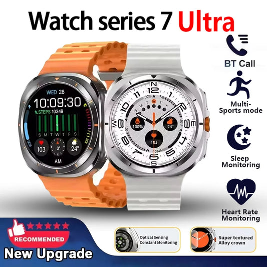 G.L Wear New Smartwatch for Men Heart Rate Monitoring Bluetooth Calling Fitness Tracking Pedometer Men's Smartwatch