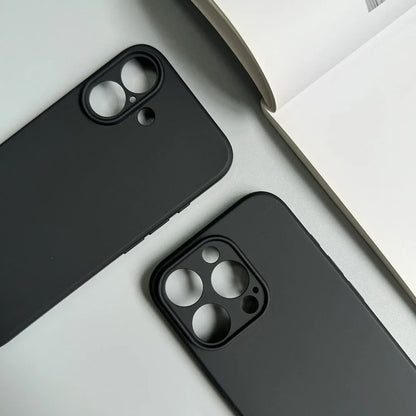Minimal Matte Silicone iPhone Case – Mobizzio