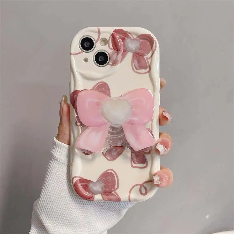 Floral Flower Bracket Phone Case – Mobizzio