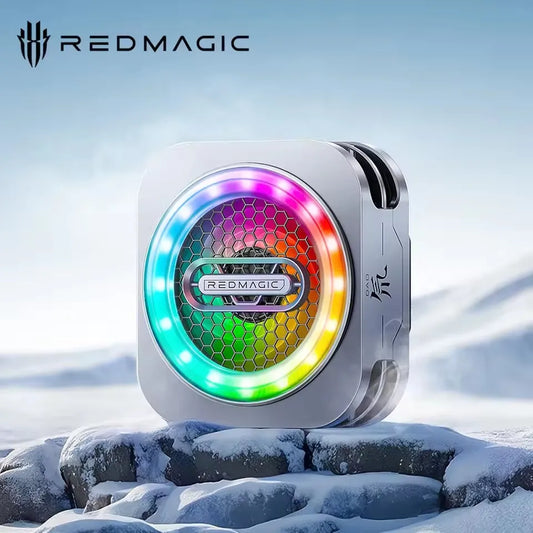 6 PRO Liquid Cooler Phone 30W Power Magnetic Cooling Fan Game Live Streaming For RedMagic 10Pro Honor Magic7 Pro iPhone Android