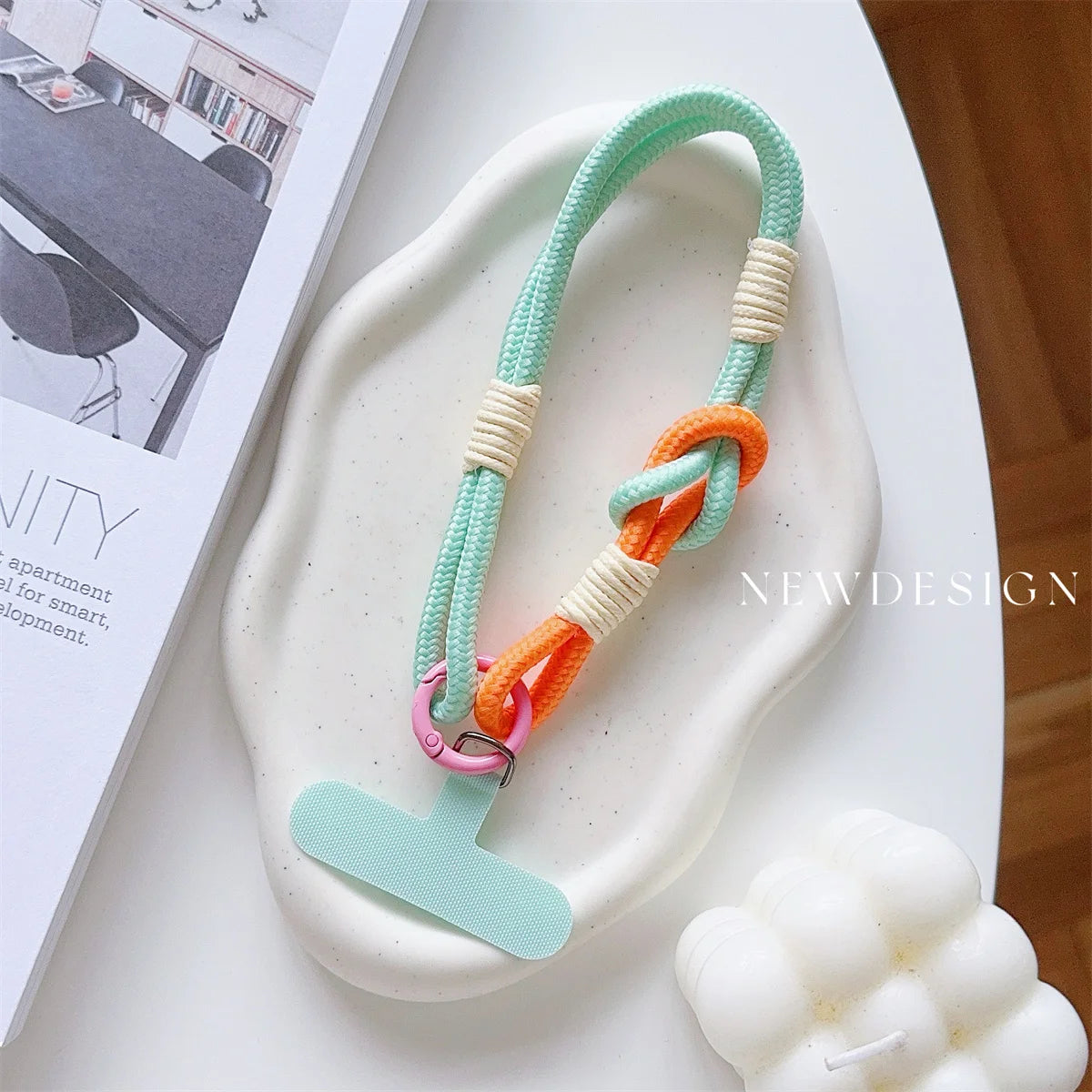 Phone Lanyard Wrist Strap Phone Connection Piece Universal Phone Accessories Anti-Slip and Anti-Fall Portable Pendant