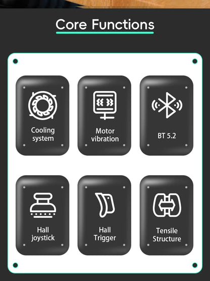 DATA FROG X3 Wireless Controller for Android Game Controller for Samsung Galaxy for PUBG Mobile for Switch/Switch OLED