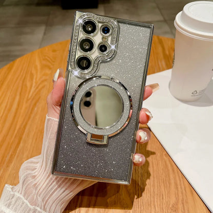 Luxury Diamond Clear Glitter MagSafe Phone Case – Mobizzio