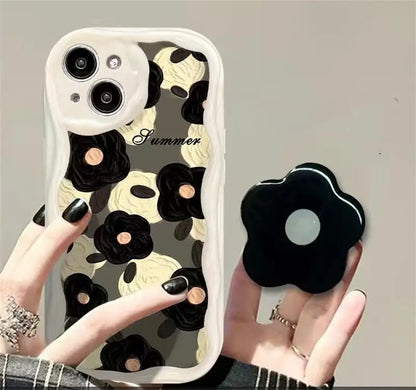 Floral Flower Bracket Phone Case – Mobizzio
